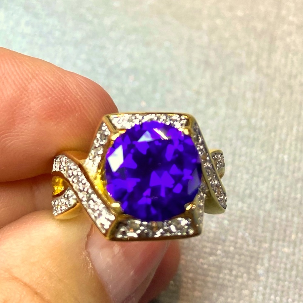 Fun cocktail ring purchased on a cruise